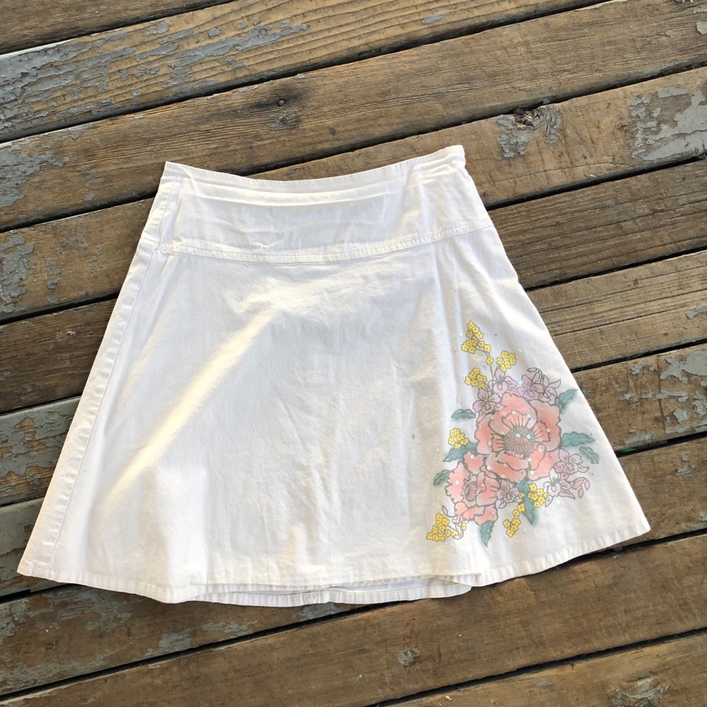 Floral skirt